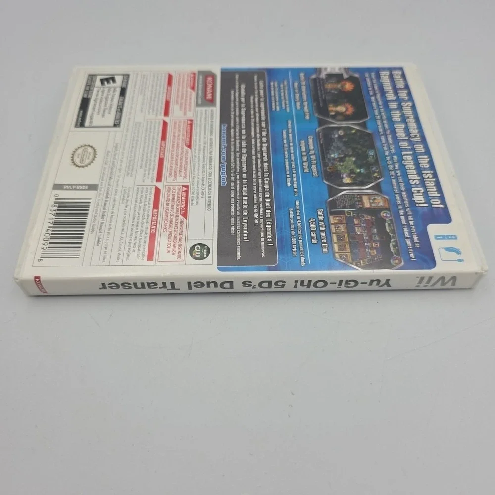 Yu-Gi-Oh 5D's Duel Transer For The Nintendo Wii - CIB No Cards Tested
